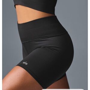 ALO Yoga Black Athletic Shorts